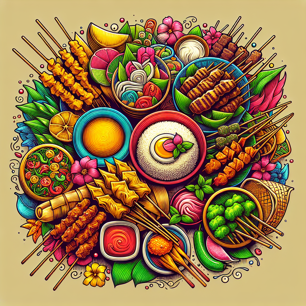 Mewarnai Gambar Makanan Tradisional Indonesia: Menggali Kekayaan Kuliner