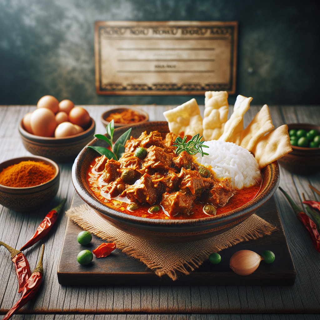 Kelezatan Rendang: Makanan Tradisional yang Mendunia