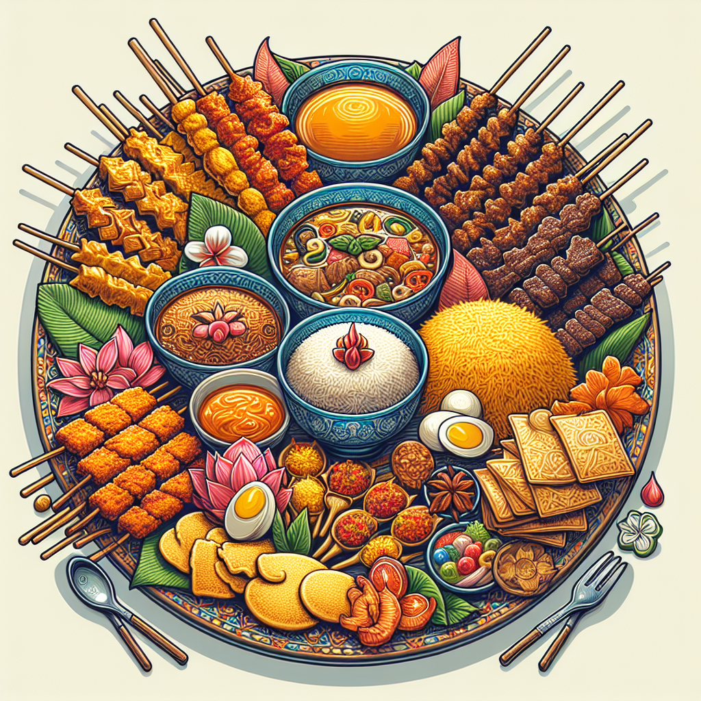 Sketsa Makanan Tradisional Indonesia: Menelusuri Keindahan Warisan Kuliner